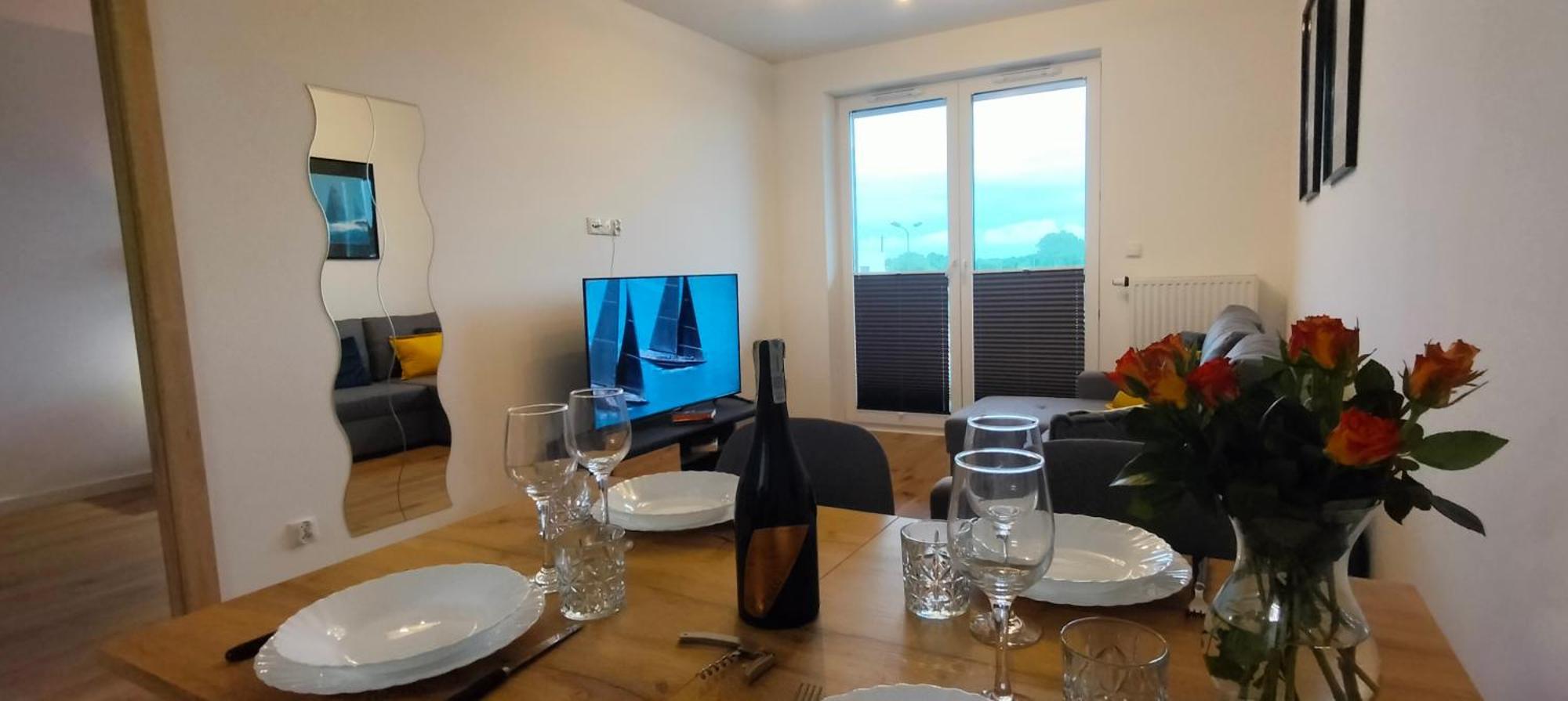 Ferienwohnung Cicha Przystan Apartament Regata Garaz W Cenie Kolberg Exterior foto